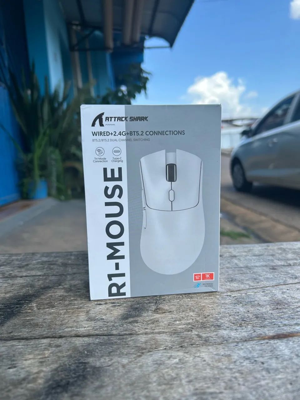 MOUSE GAMER ATTACK SHARK R1