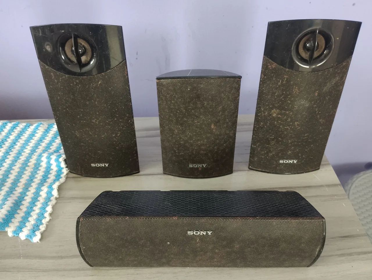 CONJUNTO DE CAIXAS DE SOM SONY 