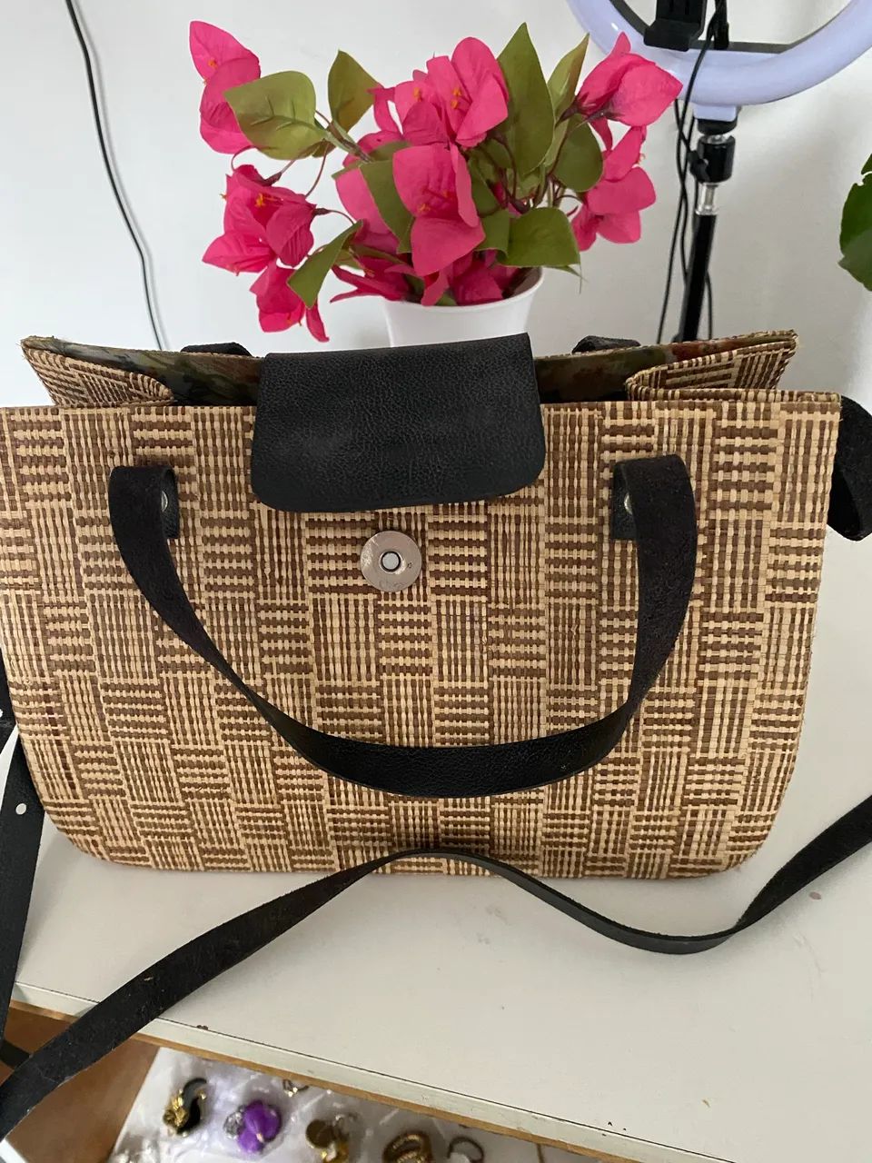Bolsa de palha  - Foto 3