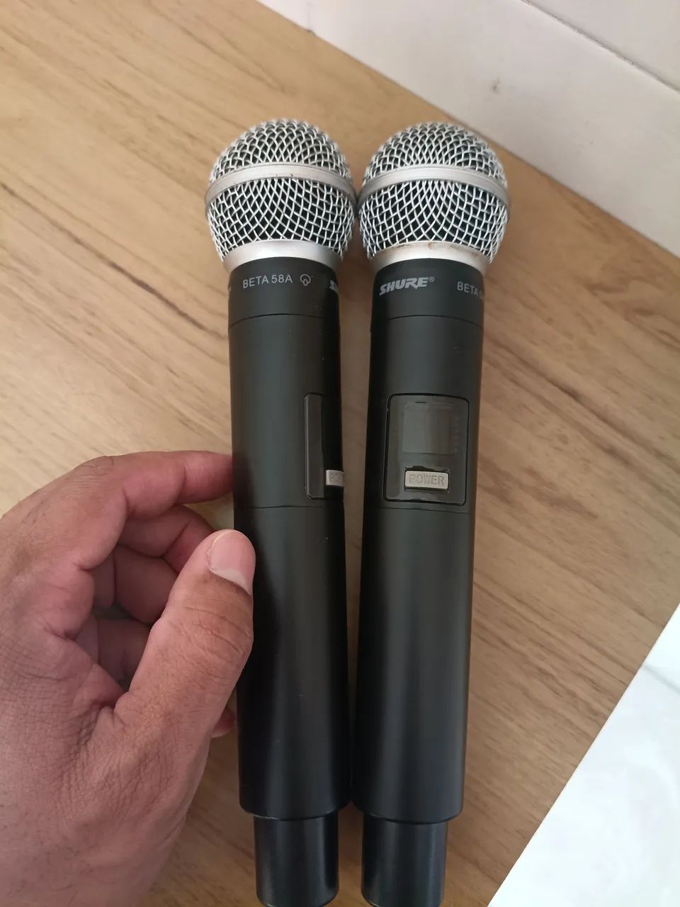Microfone Beta 58 sem fim 