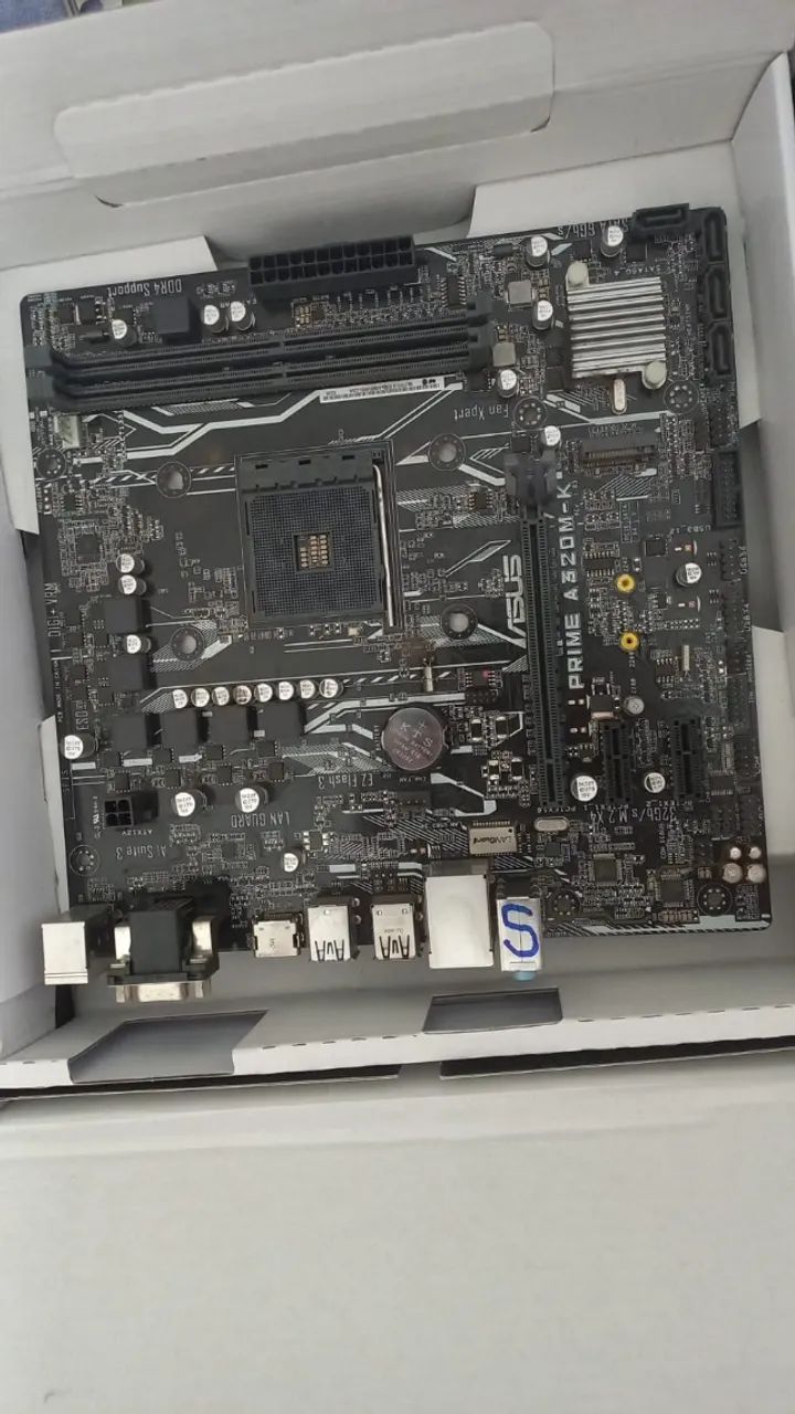 Placa-mãe A320M-K/BR AM4 - Foto 3