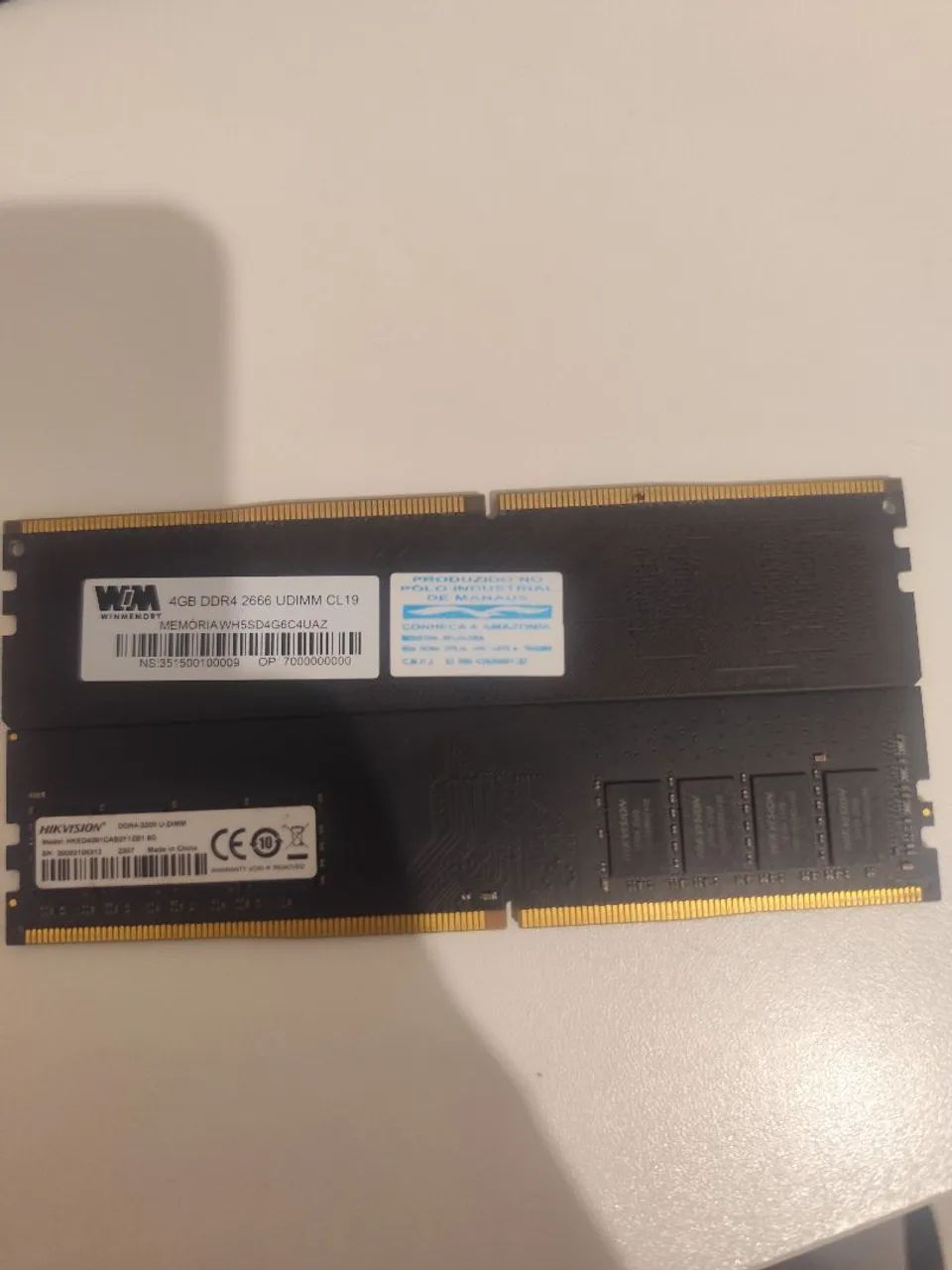 Memórias RAM DDR4 3200MHz para Desktop