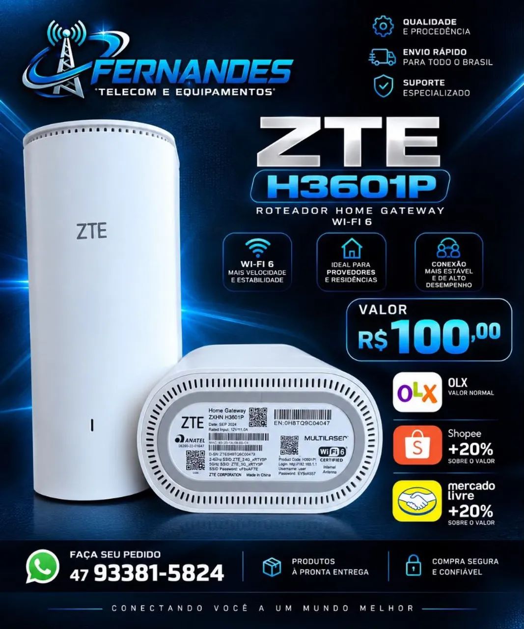 ZTE H3601P - Foto 2