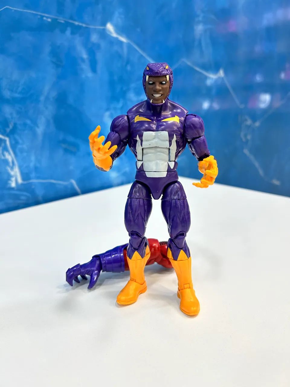 Boneco Action figure Boca de algodão Marvel Legends com BAF