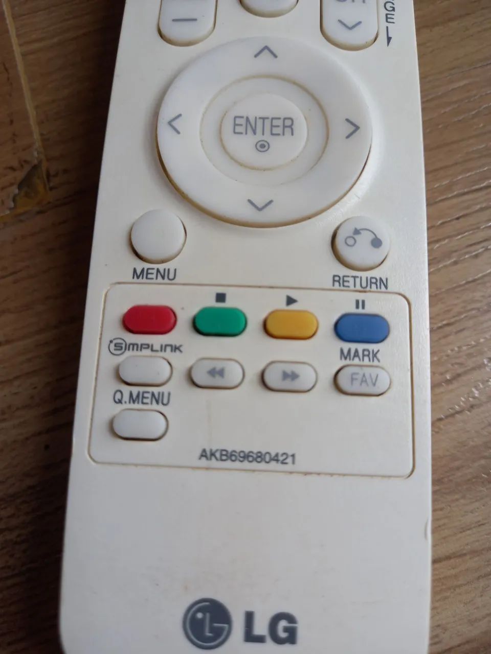 CONTROLE TV LG AKB69680421 - Foto 5