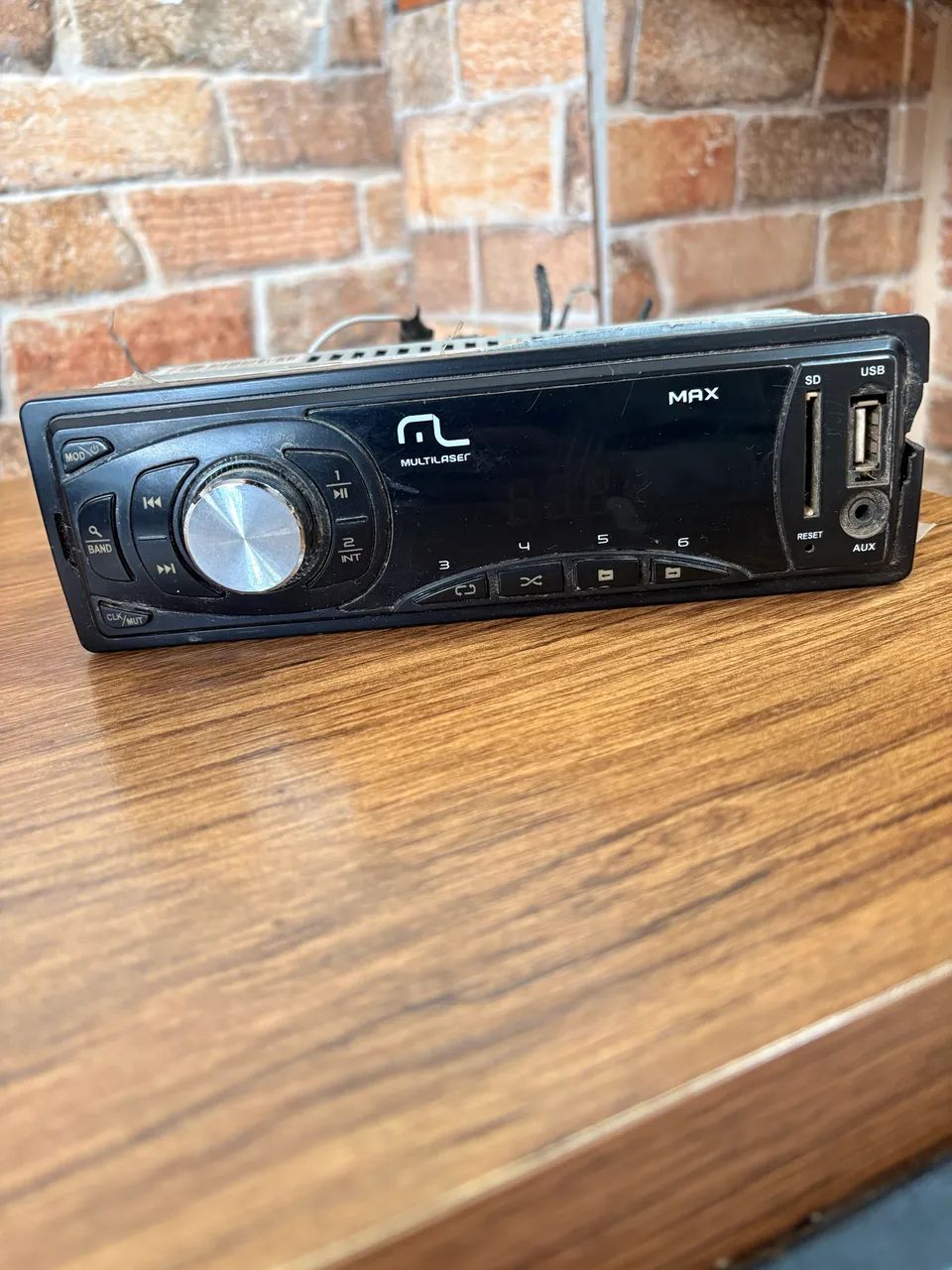 Rádio para carro Multilaser