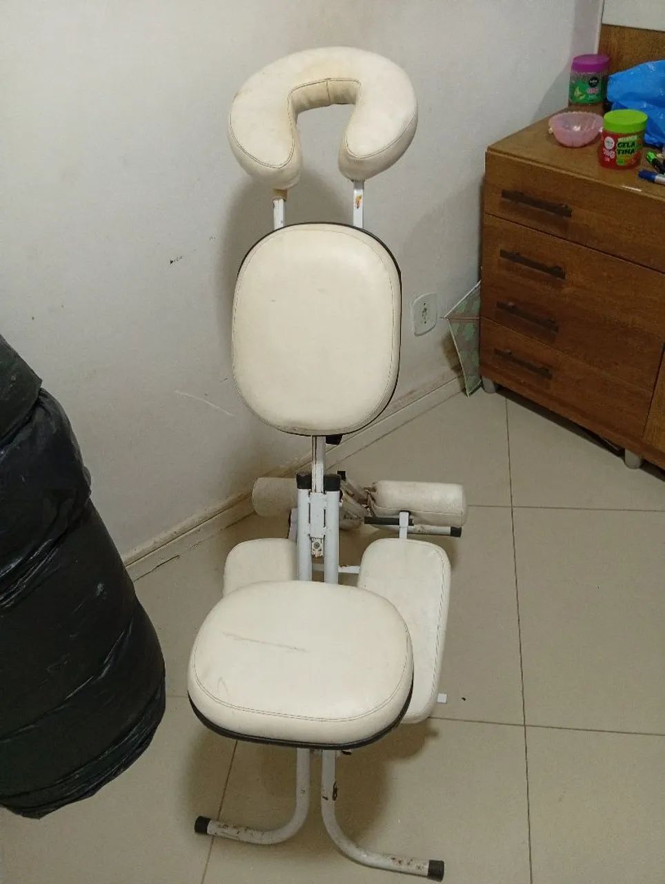 Cadeira de Massagem Profissional Ajustável - Ótimo Estado - Foto 5
