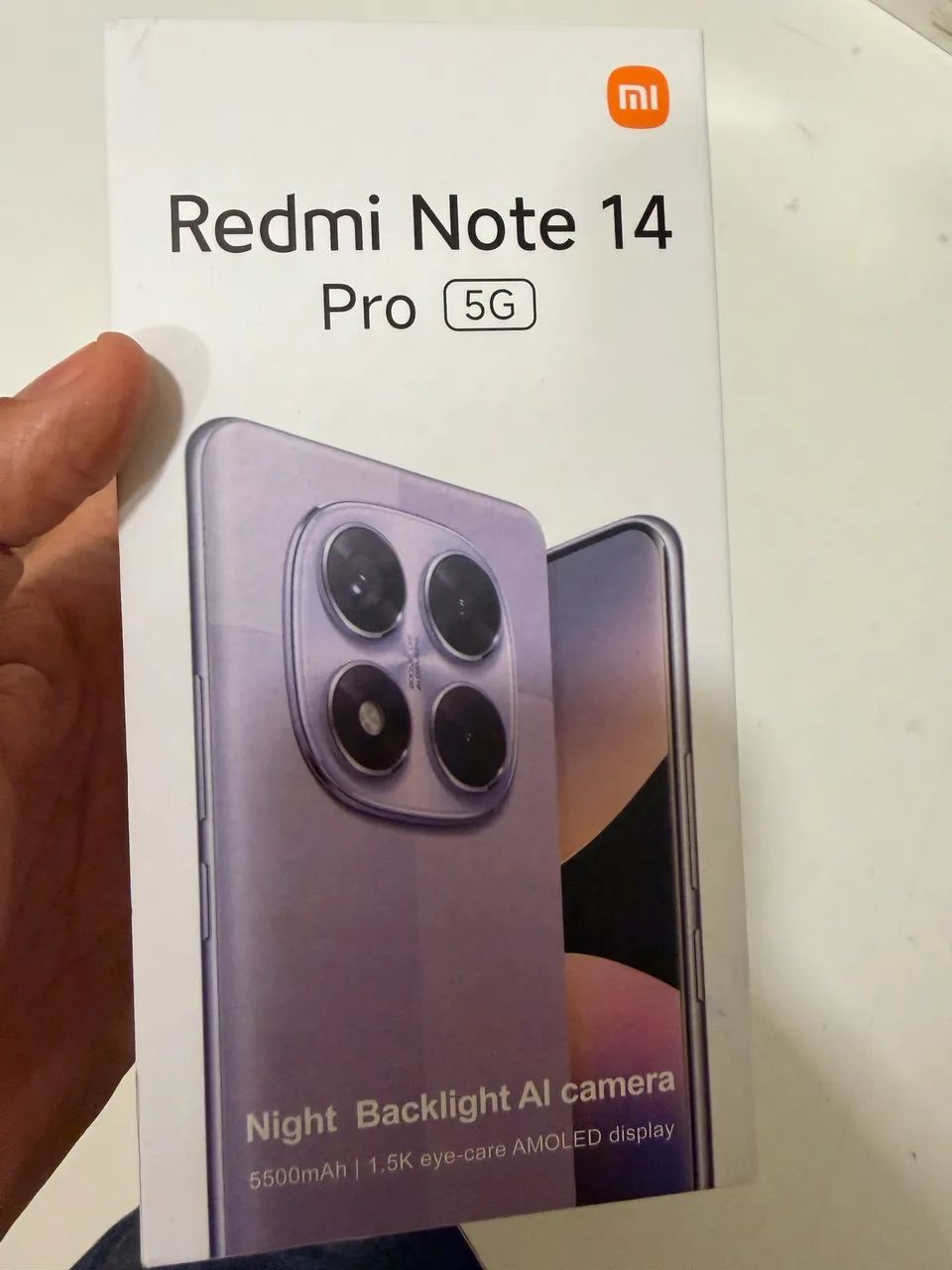 Redmi note 14 pro 5g 256 gb 8 gb ram preto 
