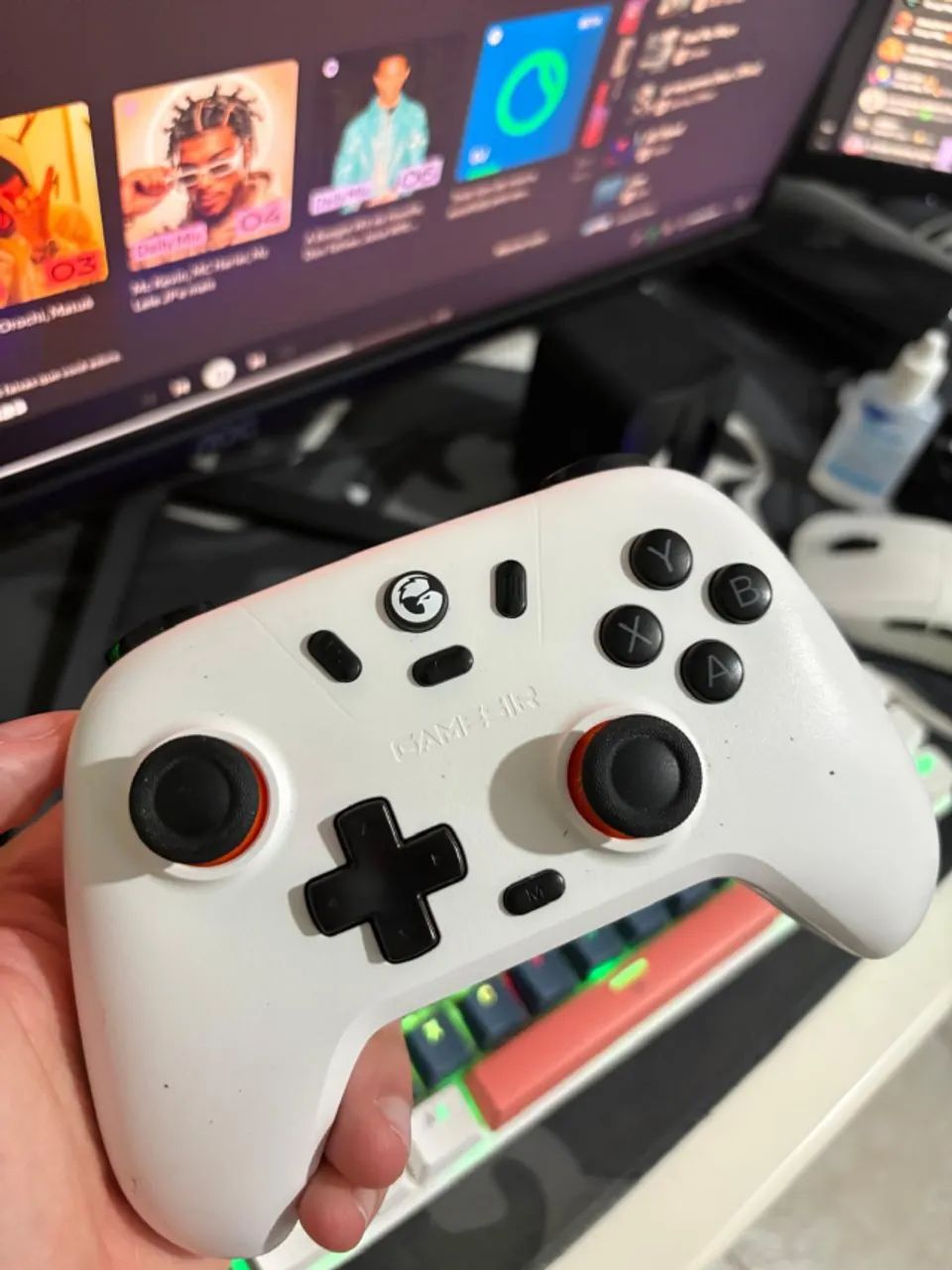 Controle gamesir T4 nova lite - Wireless e bluetooth | Pc | Switch | Tv | Android | IOS - Foto 2