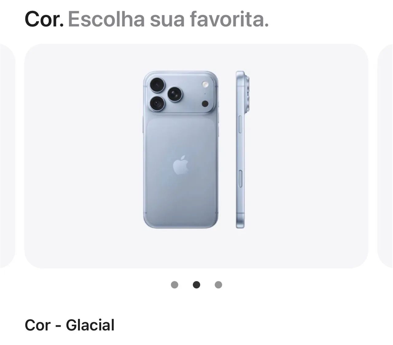 IPHONE 18 PRO MAX 256 GB GLACIAL 