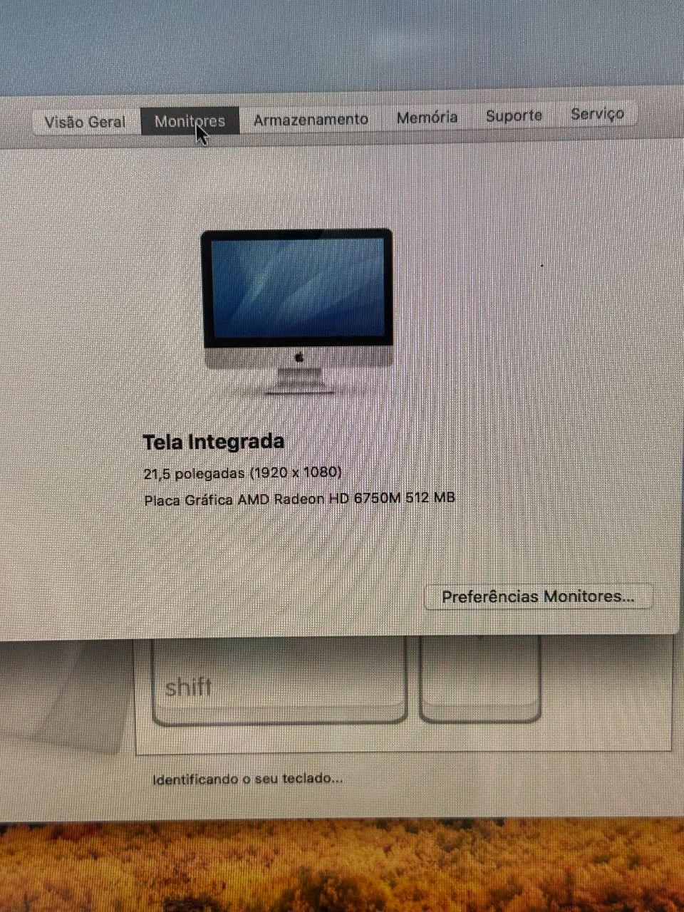 iMac Apple 21,5? Core i3 + 12GB RAM + Teclado
