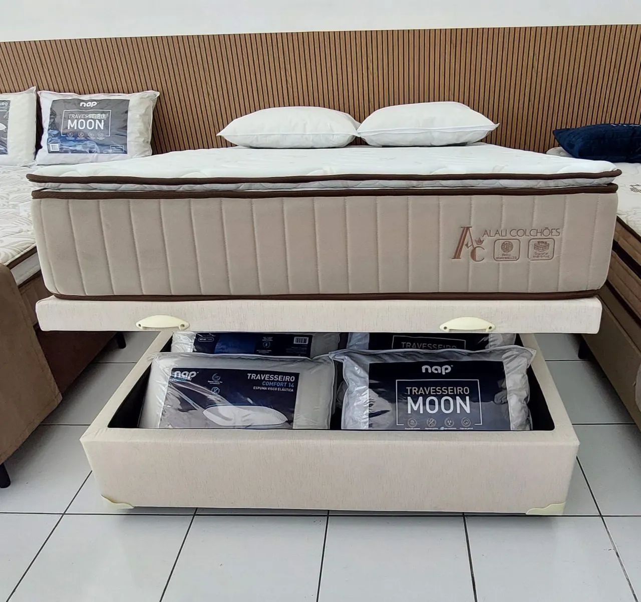 Colchão de molas ensacadas linha Premium 