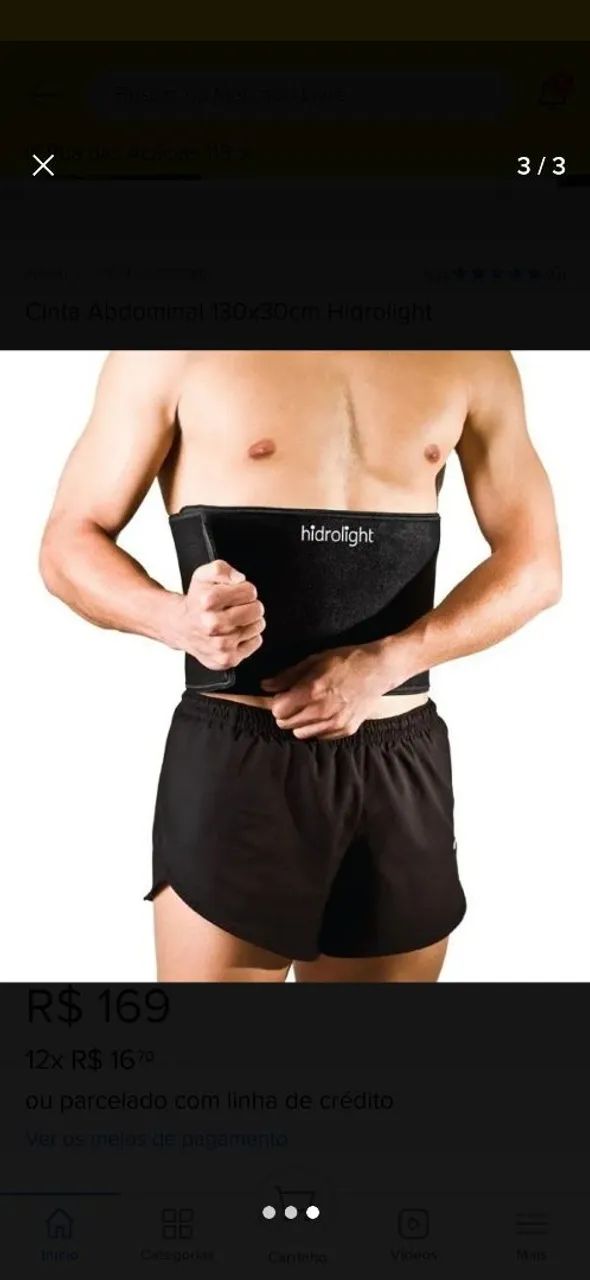 Cinta abdominal Hidrolight 1.30 X 30 - Foto 2