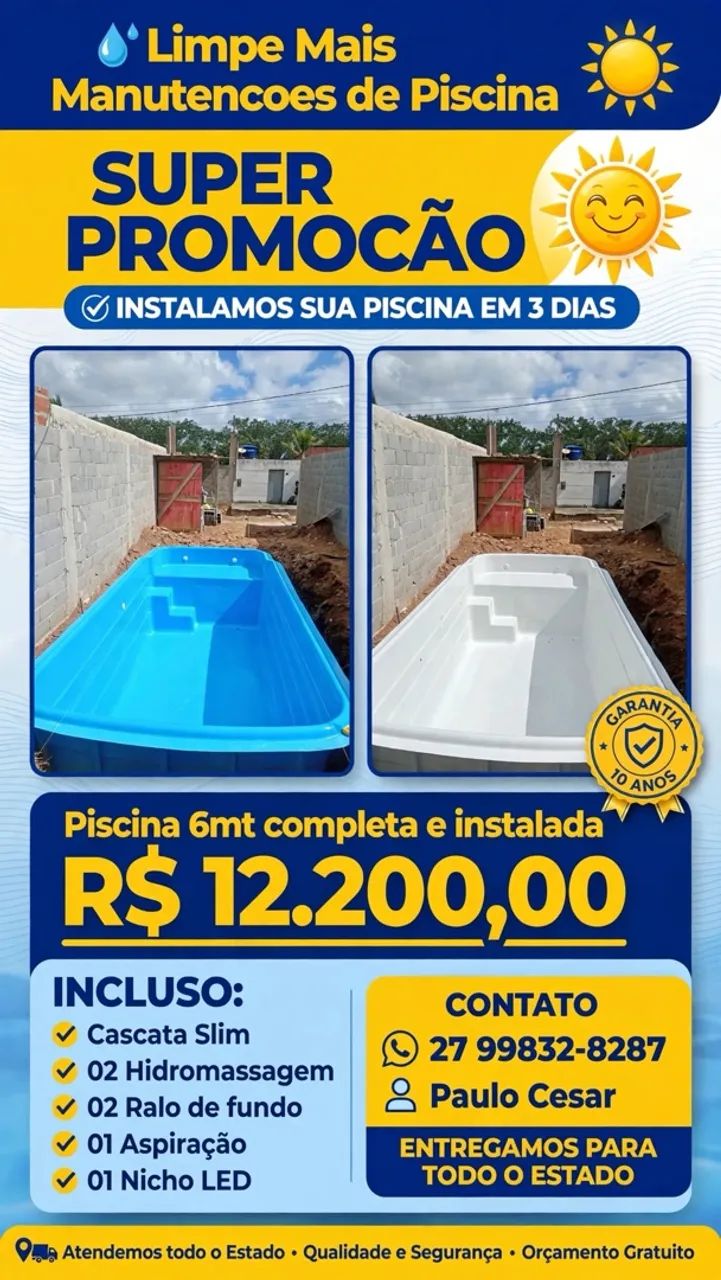 Piscina 4, 5 e 6 metros - Foto 3