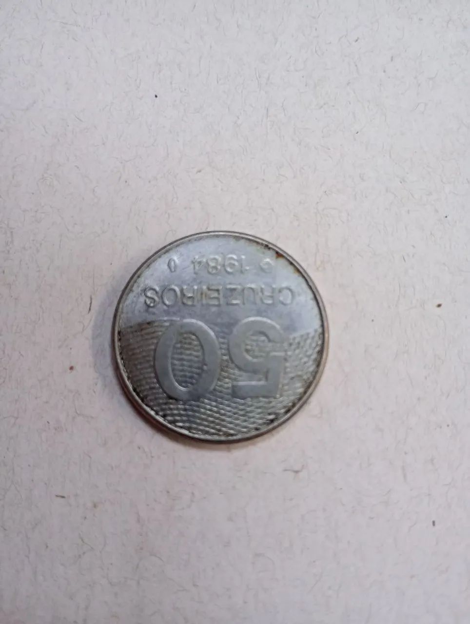 Moeda 50 Cruzeiros 1984 - Colecionável - Foto 5