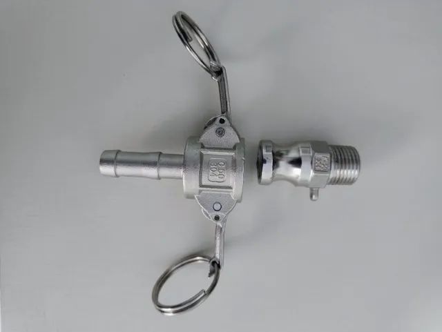 Kit Engate Rápido Camlock em Inox 304
