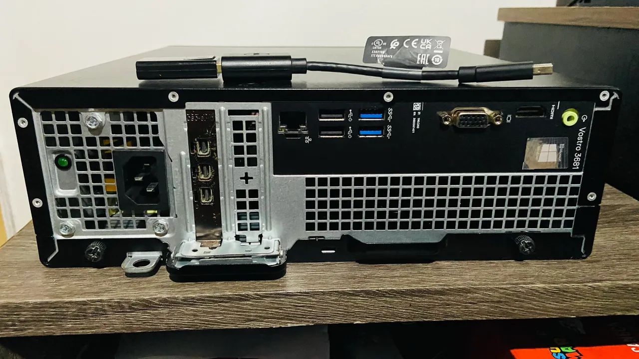 Desktop Dell com placa de vídeo e SSD  - Foto 2