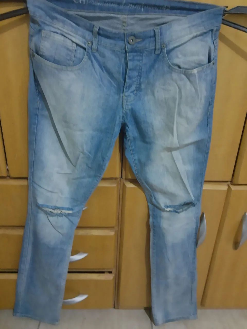 Calça skinny 