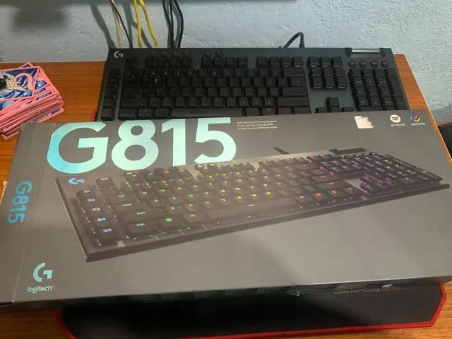 Logitech G815 RGB Original - Teclado Mecânico Premium - Foto 4