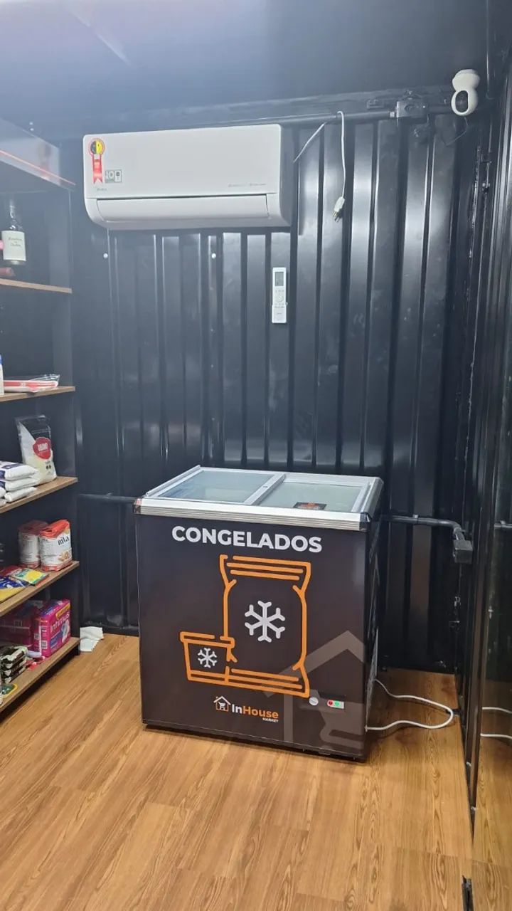 Freezer Expositor Horizontal EOS 176l em excelente estado!
