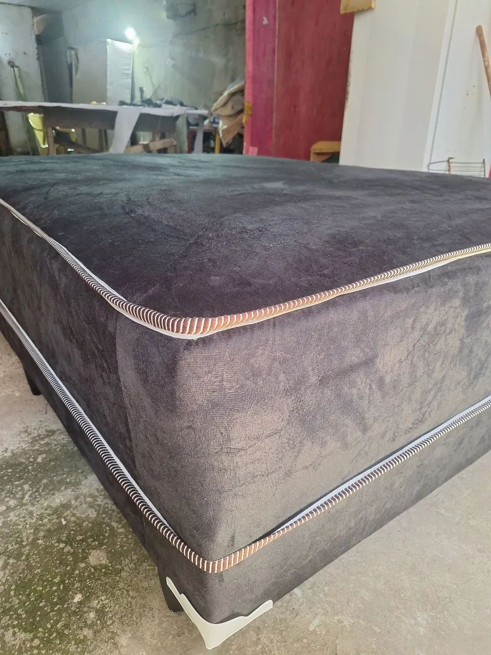 Cama box de mola conjugada casal - Foto 2