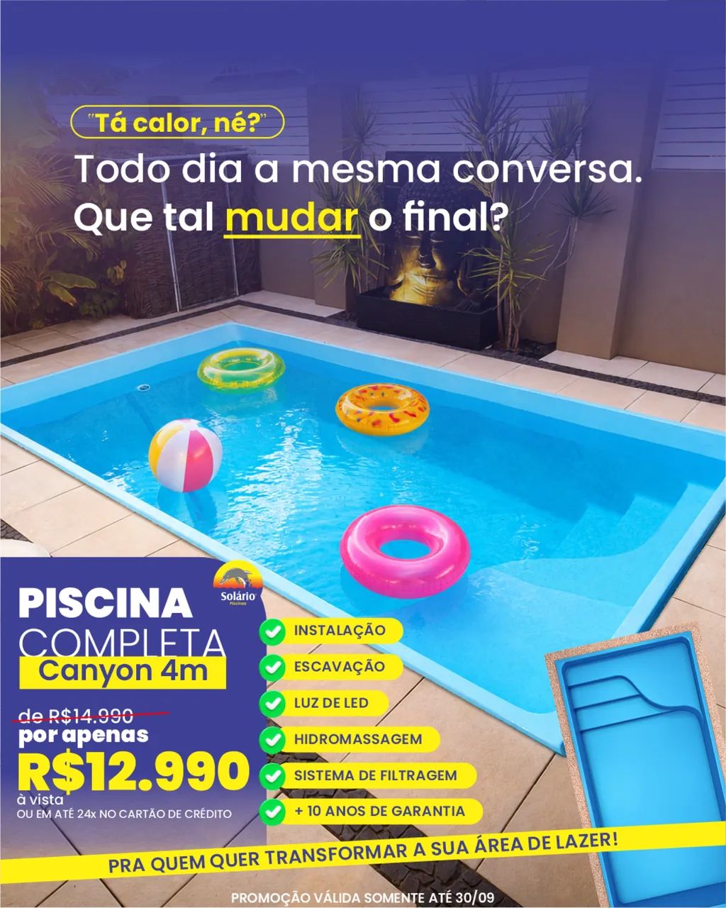 Piscina 4 m 12.990 24 X