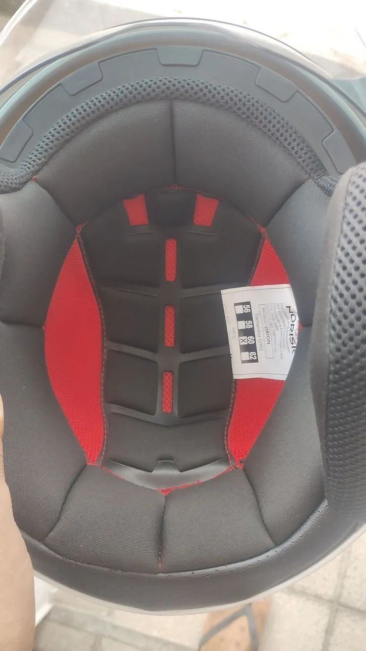 Capacete aberto norisk c/interno - Foto 3