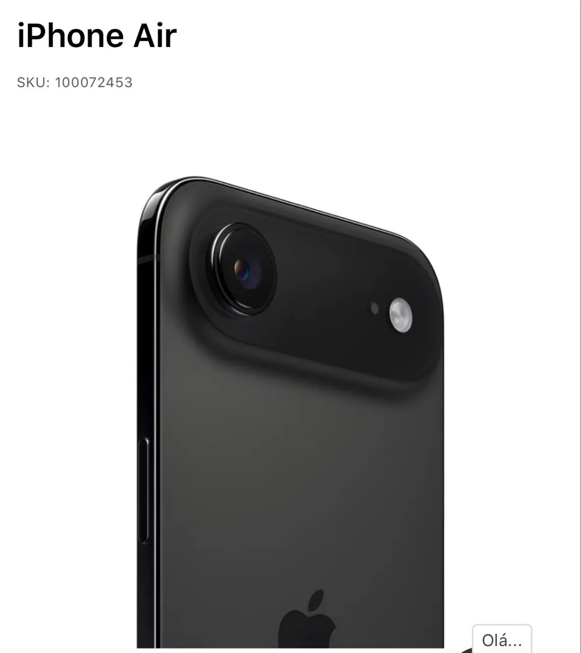 iPhone Air garantia 10/26 - Foto 2