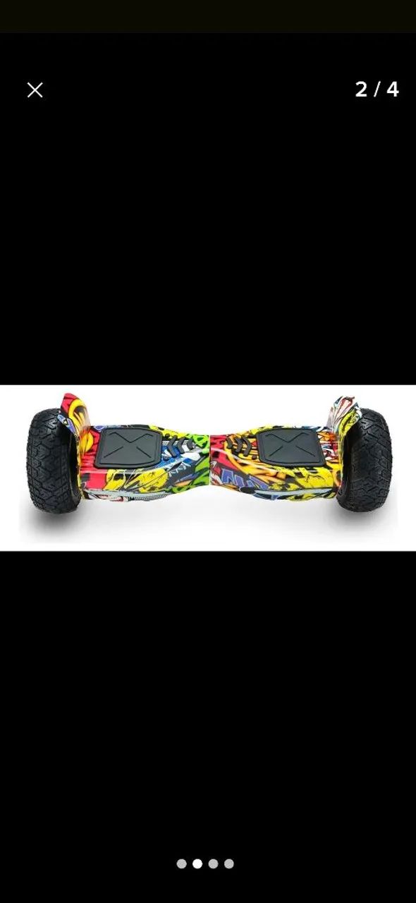 Hoverboard off road 8,5" skate elétrico  - Foto 2