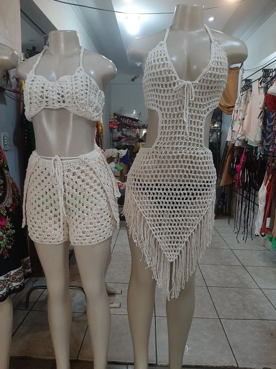 Saídas de crochê 