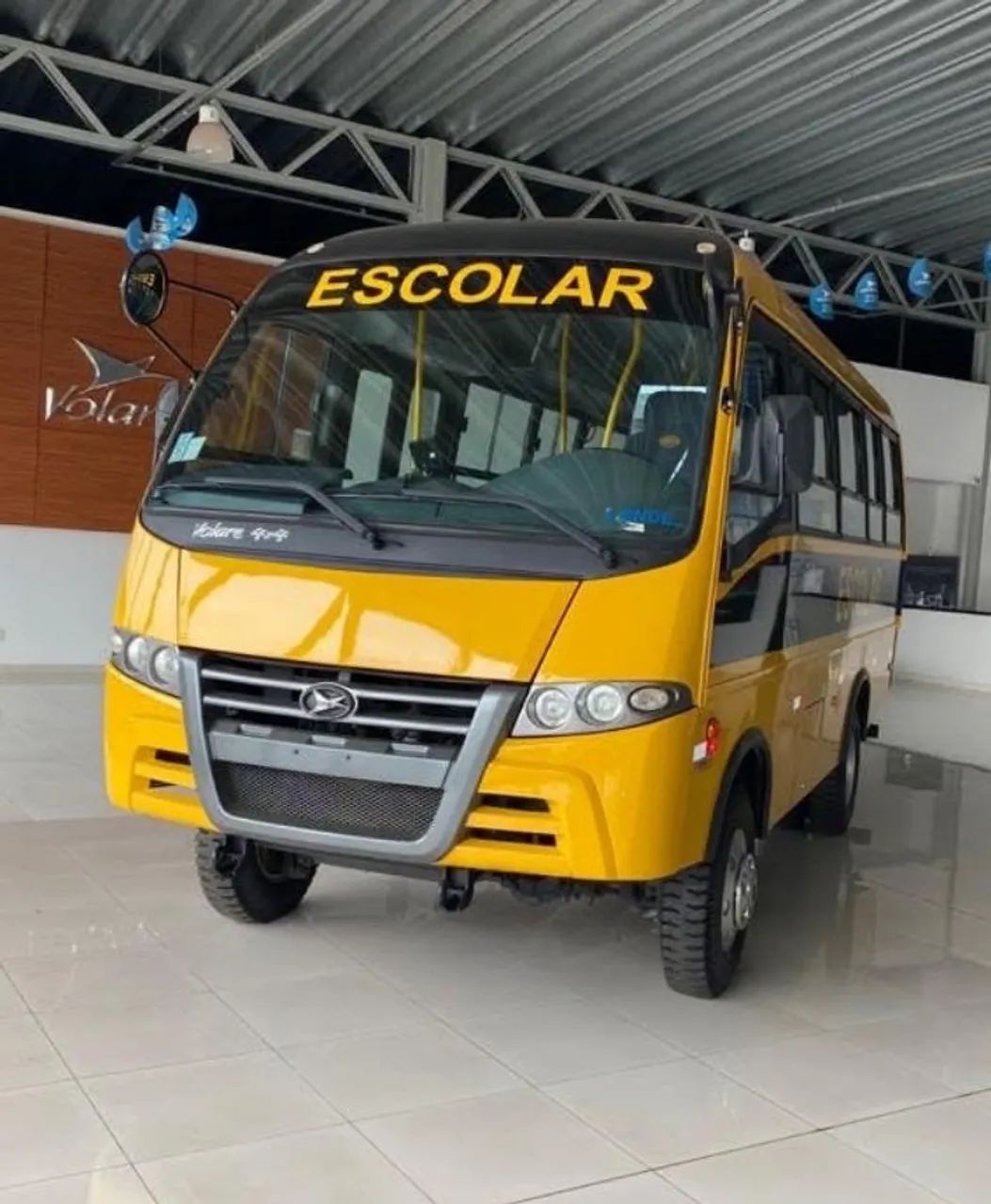 Micro Ônibus Volare V8l curto 4x4 Ano 2016 - Foto 2