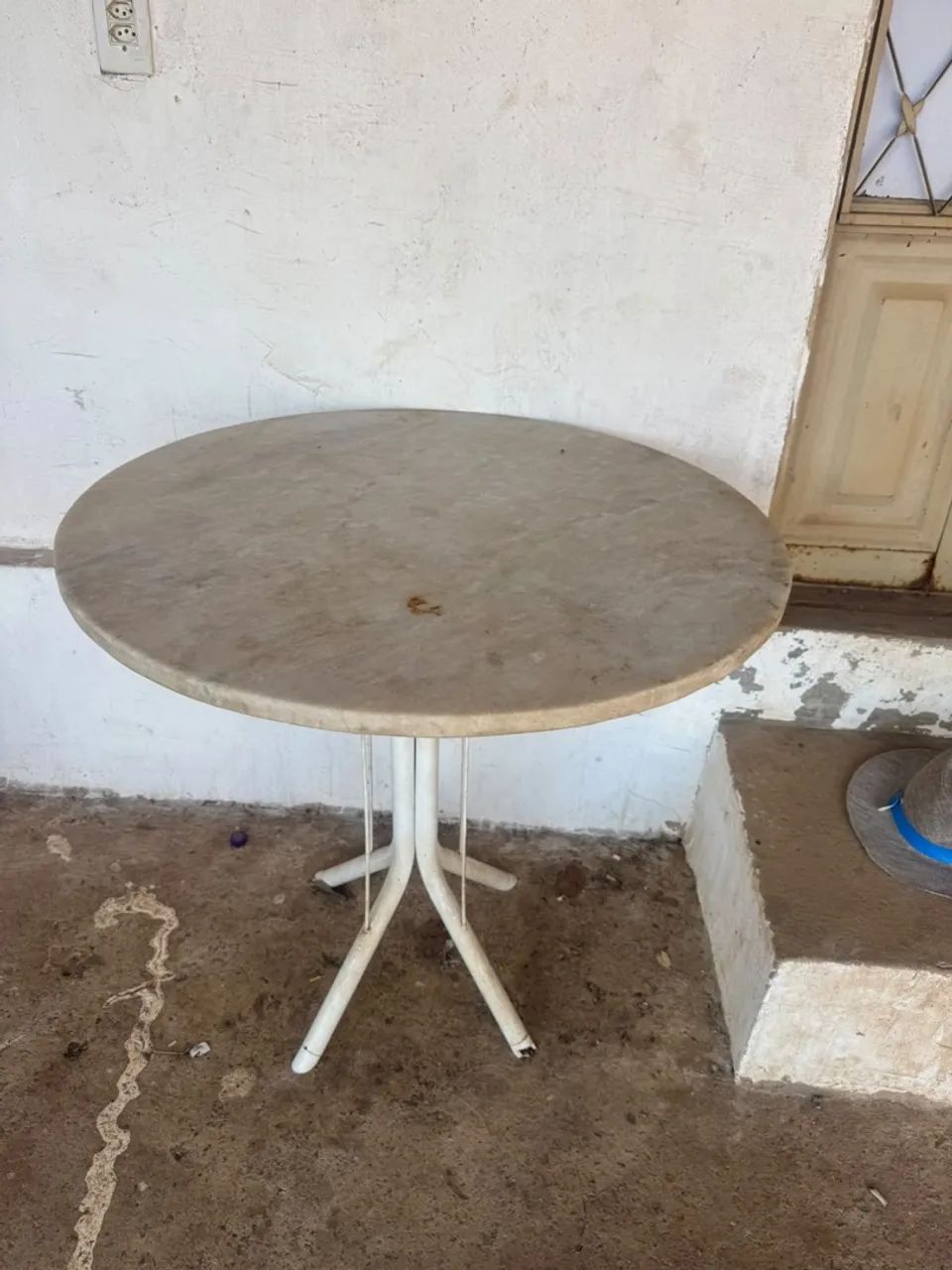 Mesa mármore perfeito estado 