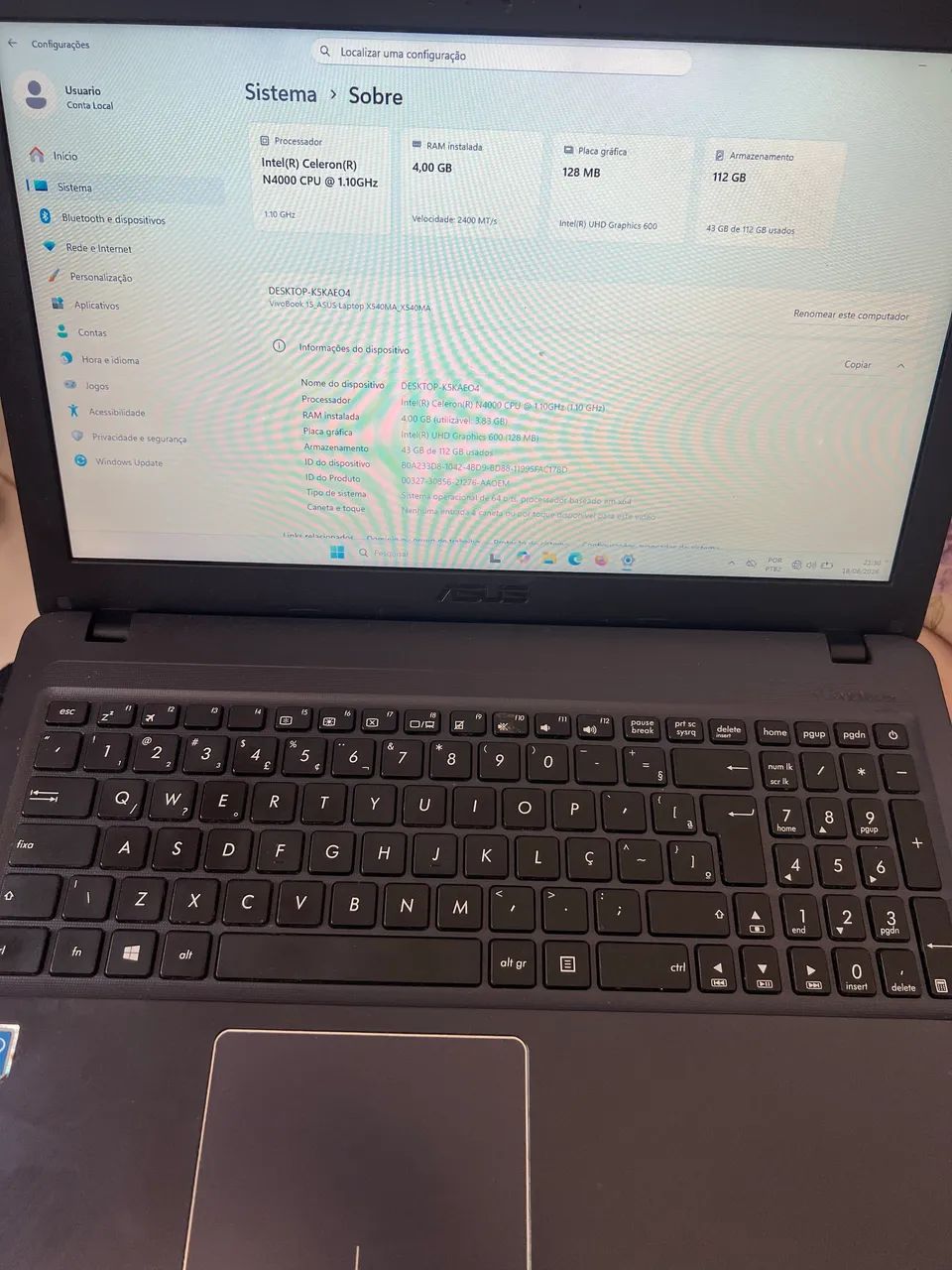 Notebook Asus - Foto 4