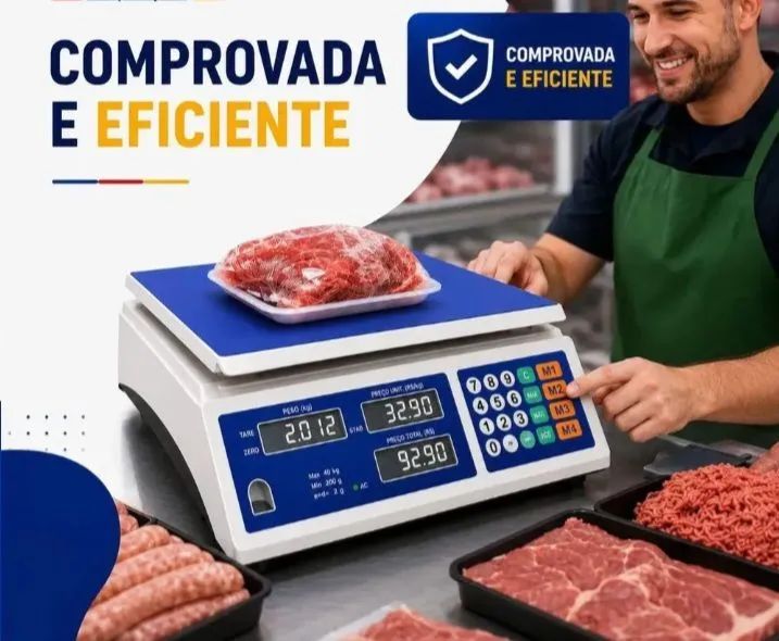 Balança digital 40 kilos. Nova zerada de fábrica  - Foto 4