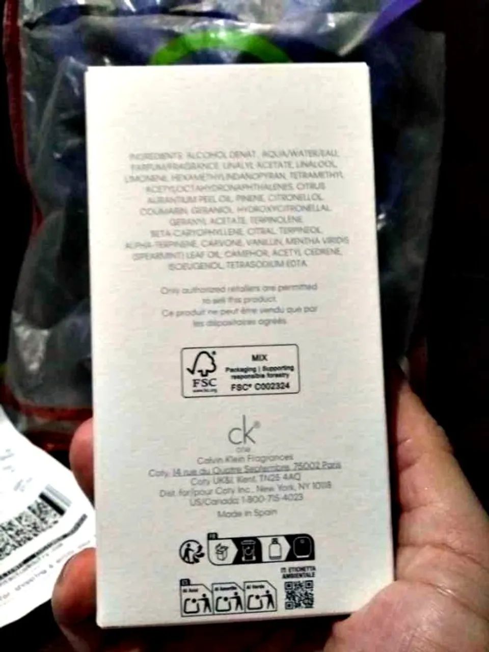 Perfume Calvin Klein One Original Com NF - Foto 2