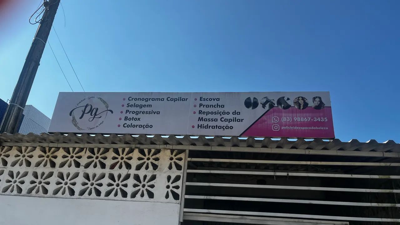 Placa  em ACM 