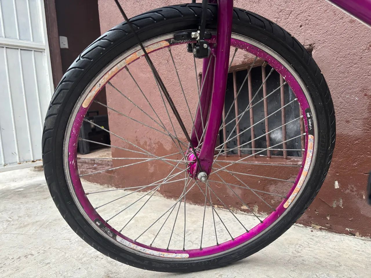 Bicicleta Aro 26 Roxa - Foto 3