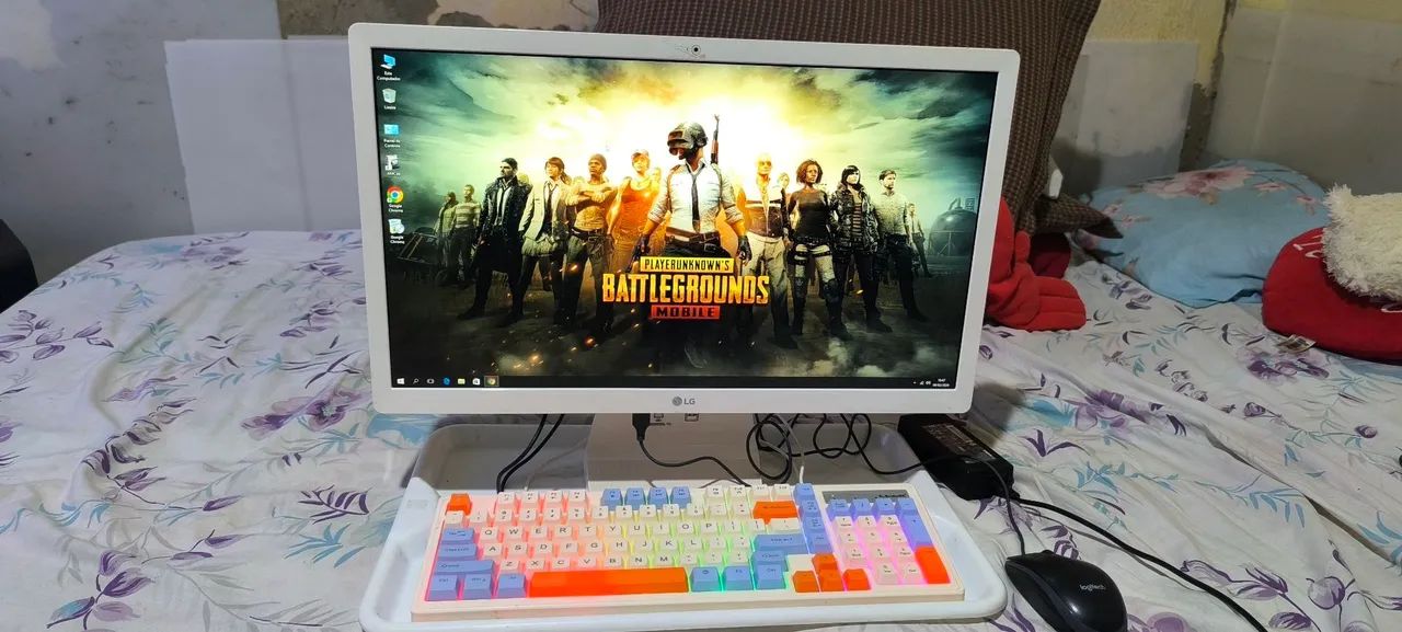 COMPUTADOR LG ALL IN ONE 22 POLEGADAS QUAD CORE 4GB DDR4 SSD 120GB - Foto 3