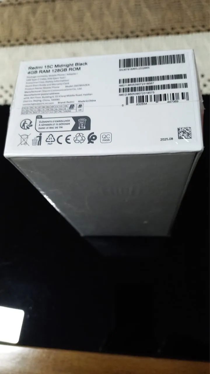 LACRANDO!! Celular Xiaomi Redmi 15C Midnight Black 4 GB Rom - Foto 3