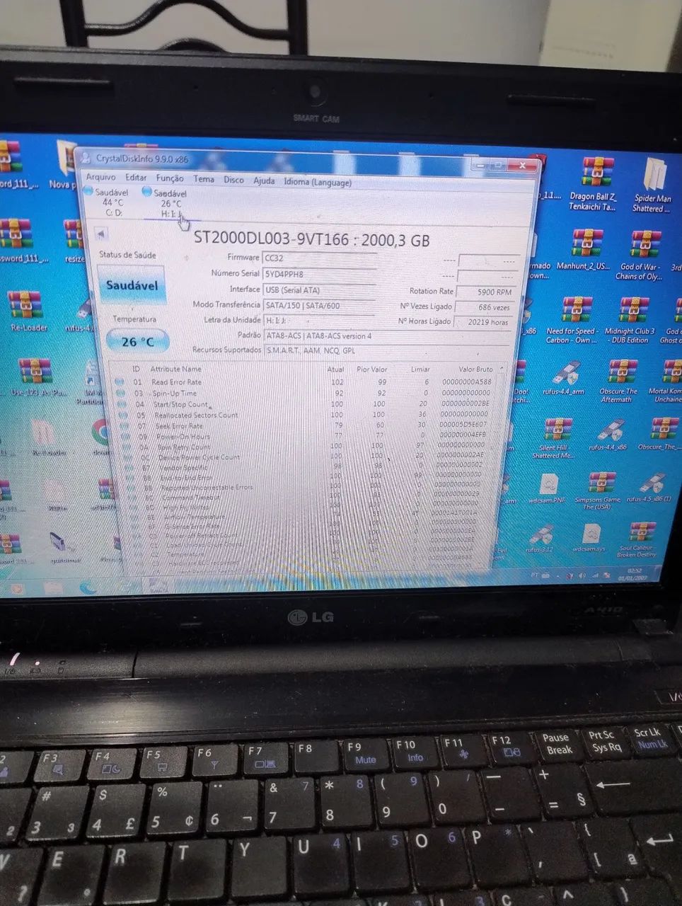 HD Seagate 2tb p computador  - Foto 2