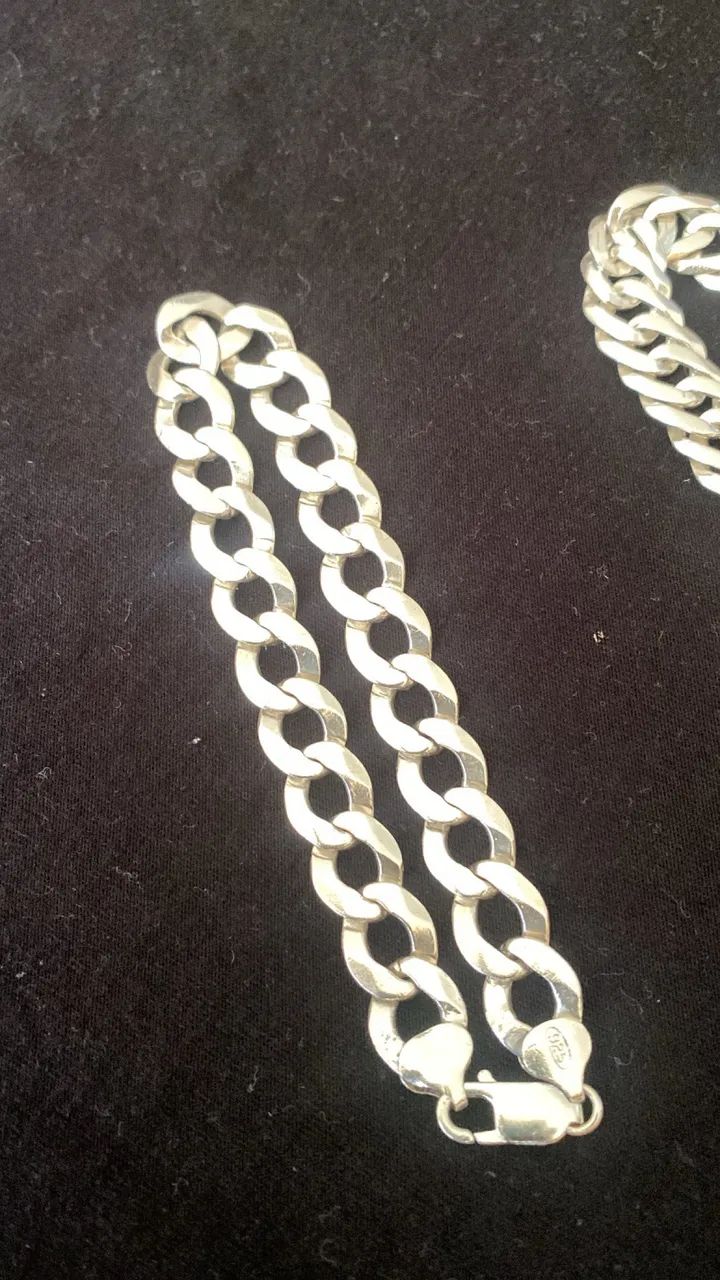 pulseira de prata  - Foto 2