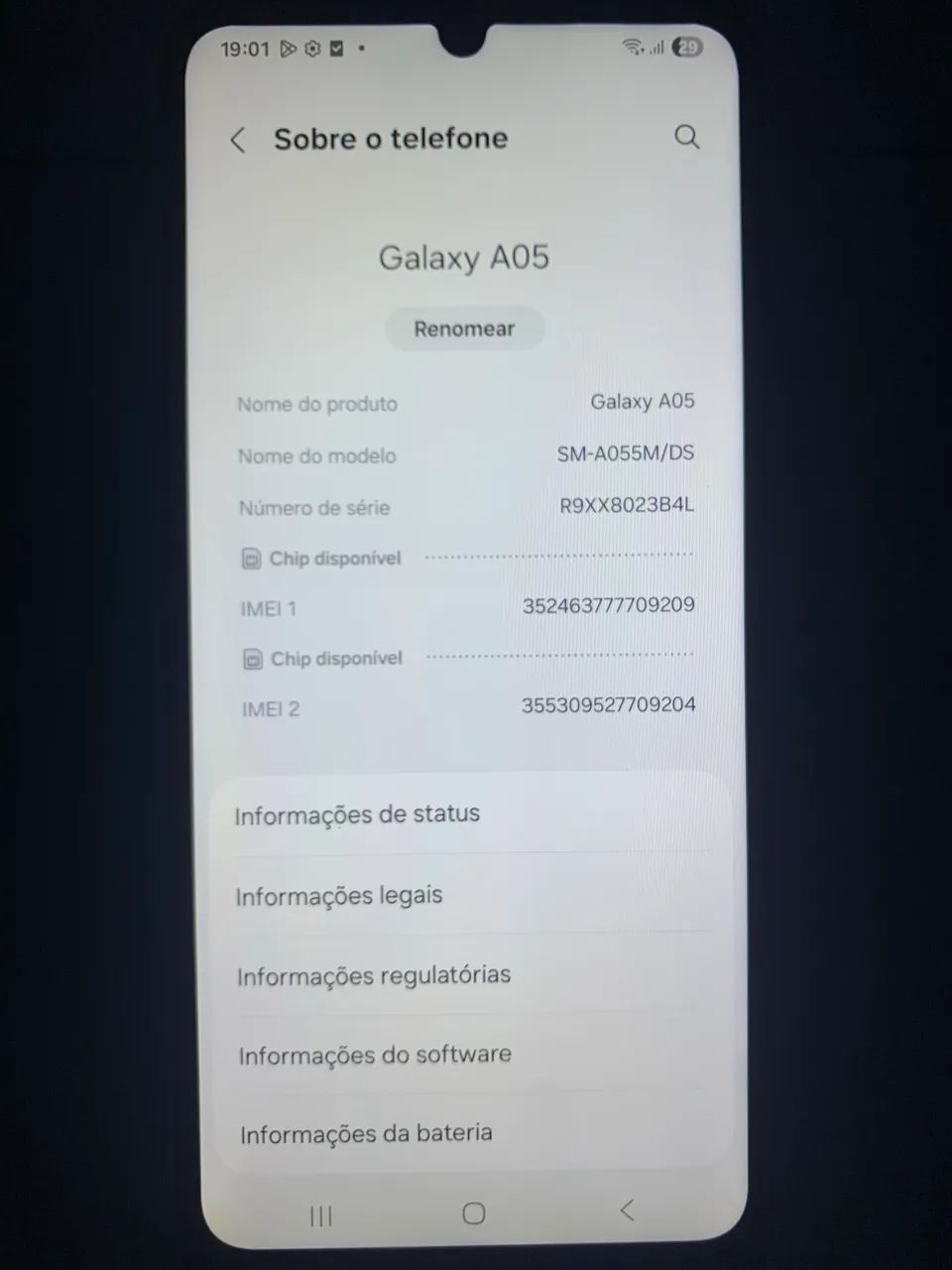 Celular Samsung A05 Tela NOVA - Foto 3