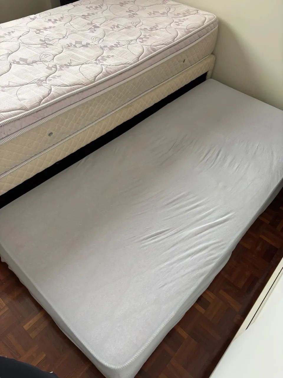 Cama de solteiro dupla retrátil  - Foto 2