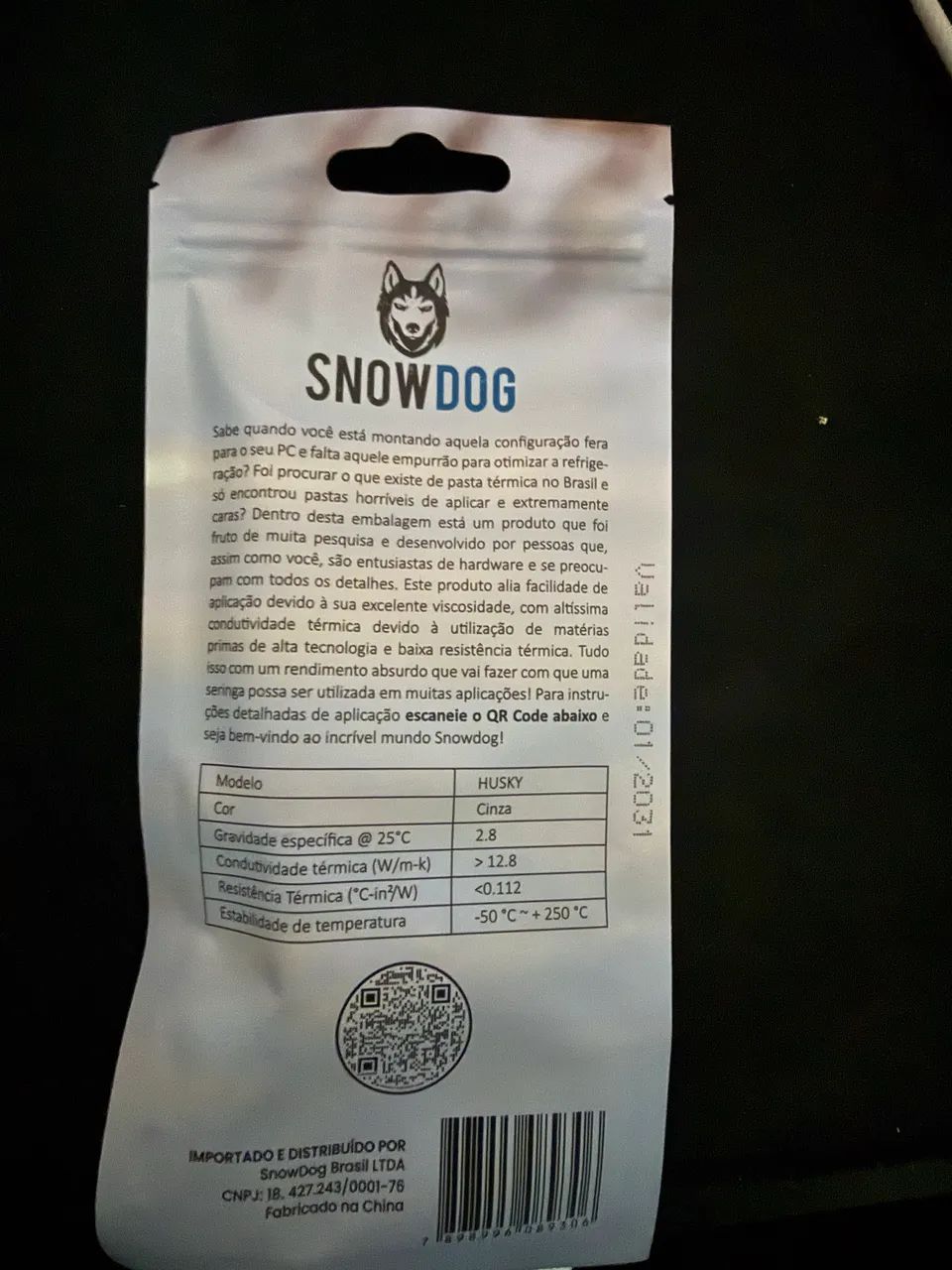 Pasta térmica - SnowDog   - Foto 2