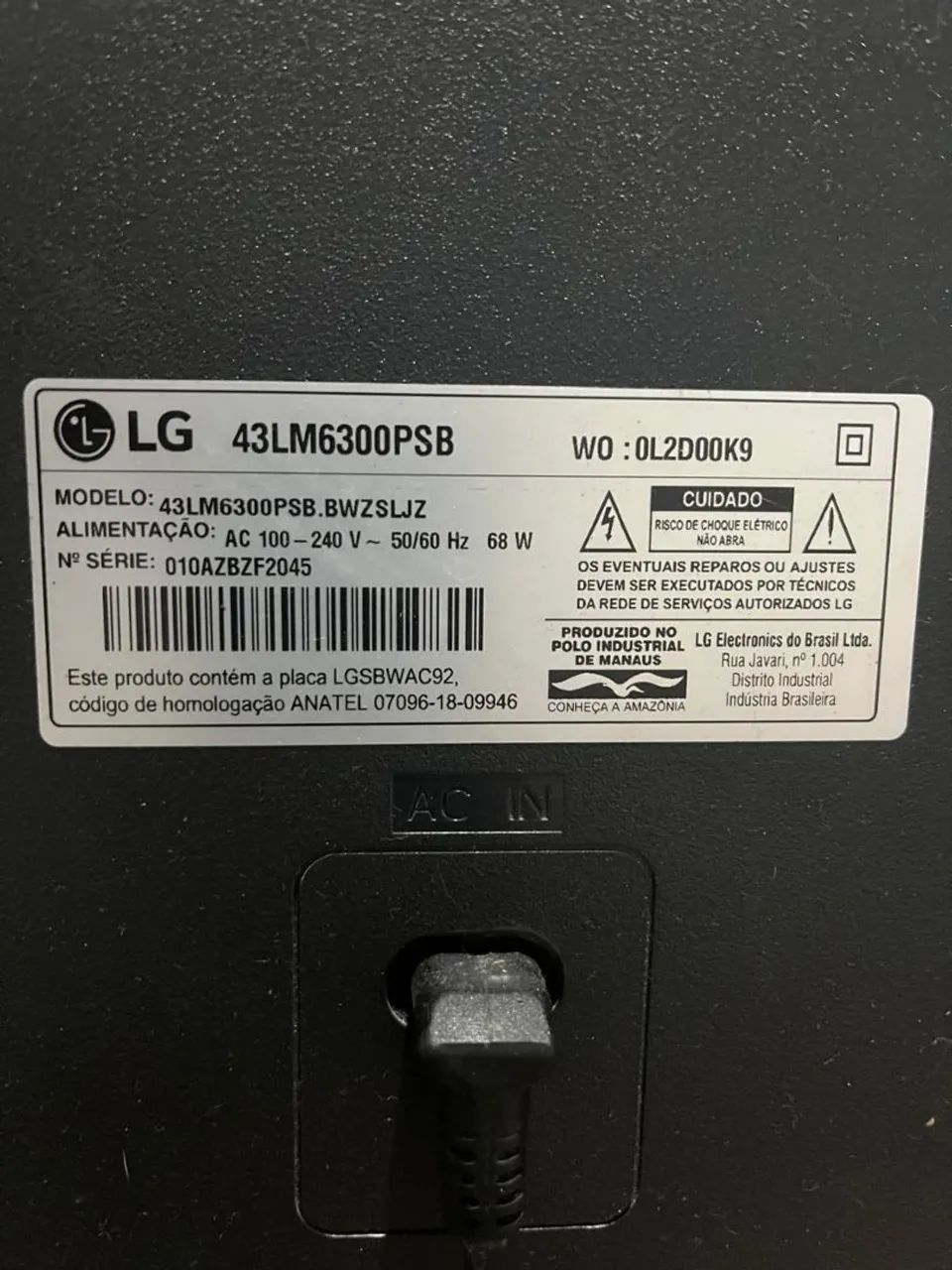 TV LG 43 POLEGADAS - Foto 3
