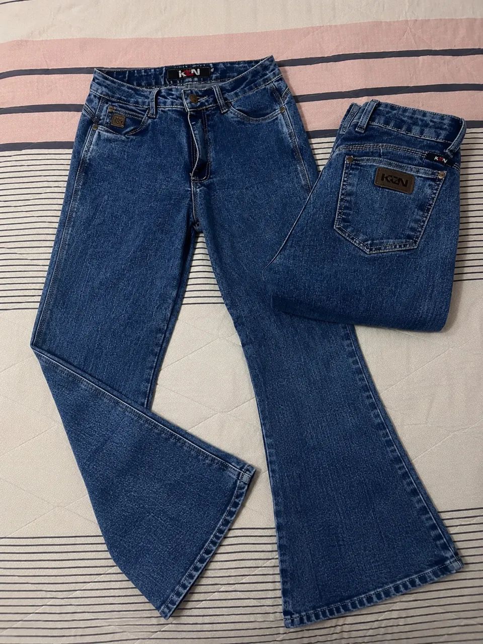 Calça jeans country femenina 