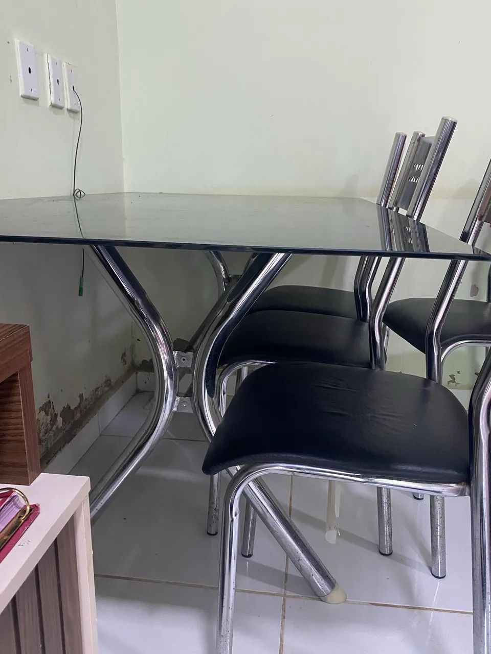 Vende-se mesa de vidro  - Foto 2