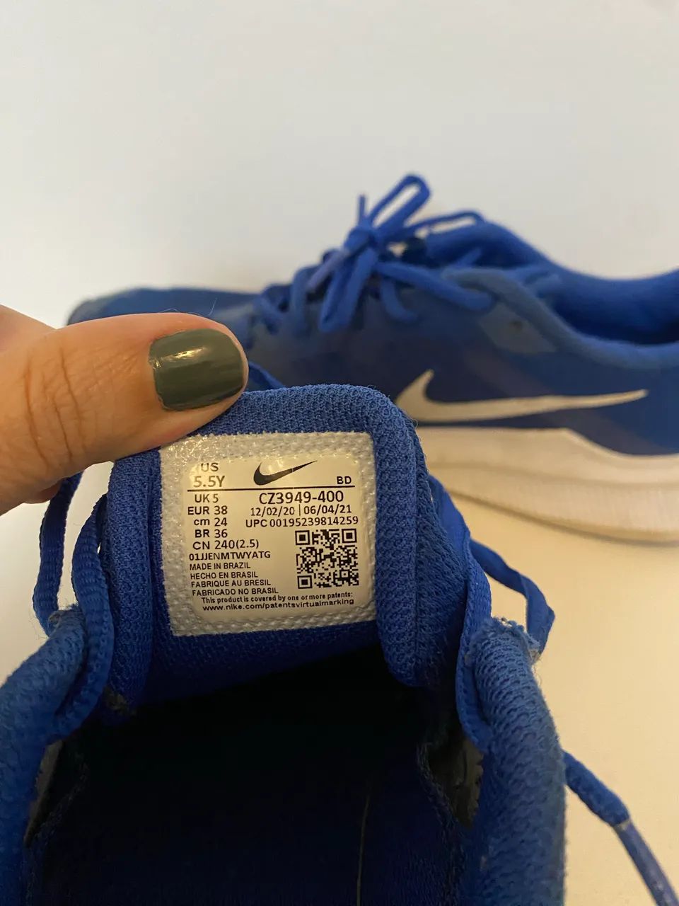 Tênis Nike Downshifter 11 Original Azul Tam. 36 (BR) - Ótimo Estado - Foto 3
