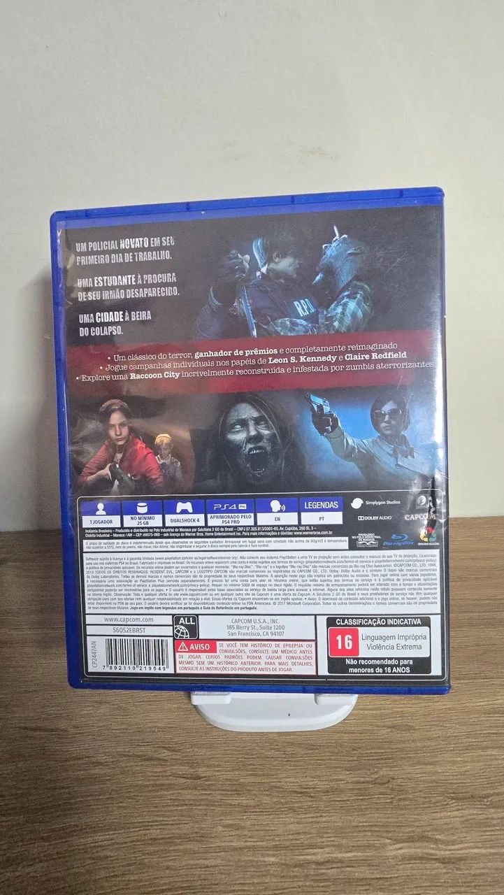 Resident Evil 2 (REMAKE) - PS4 - Foto 2