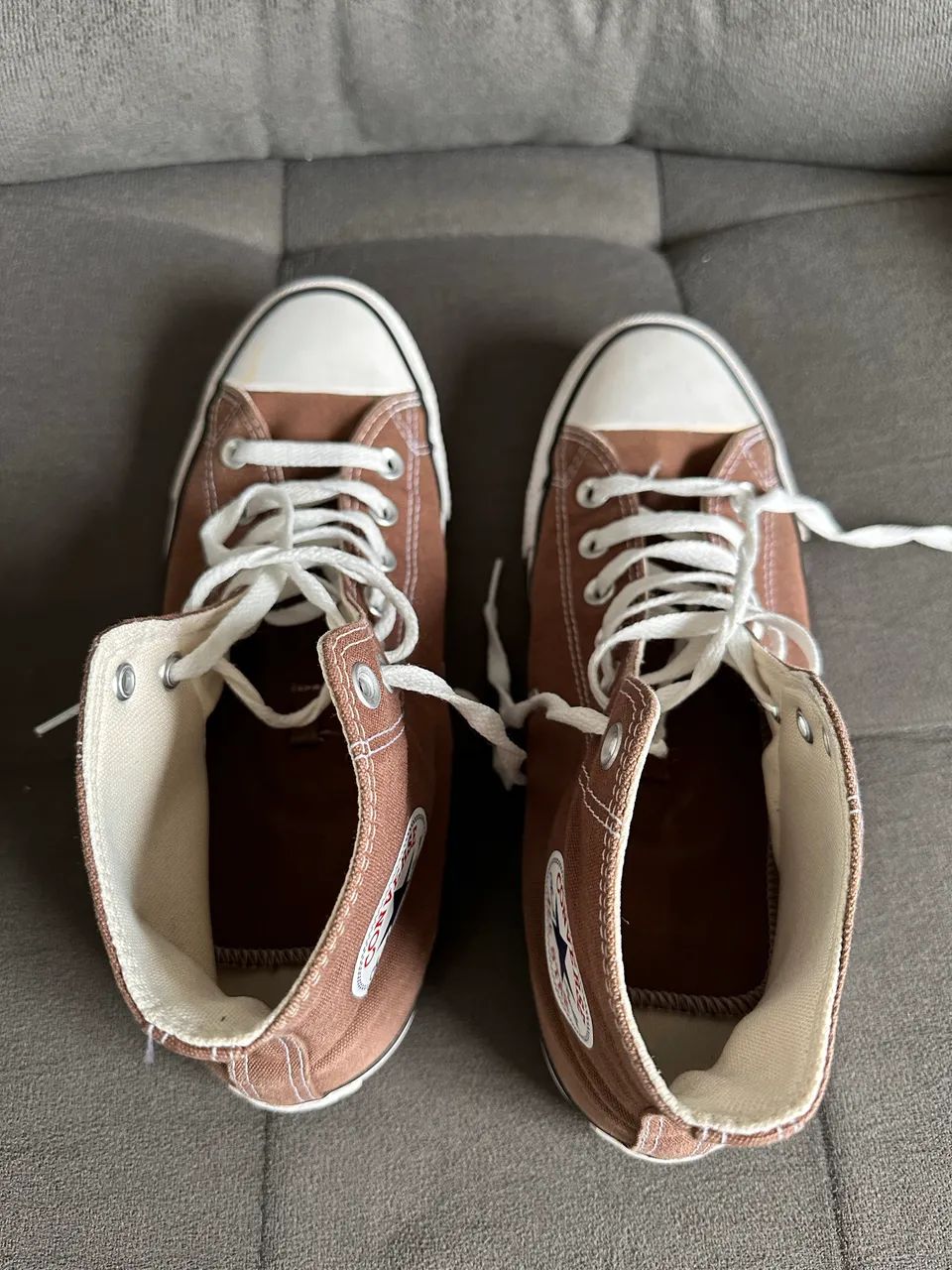 Tenis converse all star marrom - Foto 5